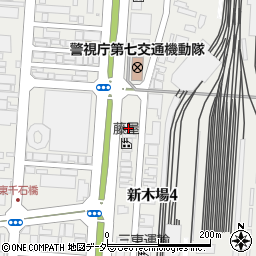 東京都江東区新木場4丁目6-8周辺の地図