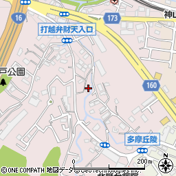 東京都八王子市打越町1109周辺の地図