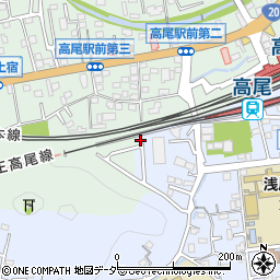 東京都八王子市初沢町1458-35周辺の地図