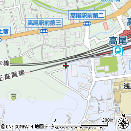 東京都八王子市初沢町1458-35周辺の地図