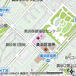 千葉市美浜文化ホール　メインホール周辺の地図