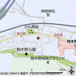 東京都八王子市裏高尾町368周辺の地図