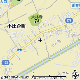 東京都八王子市小比企町1390周辺の地図