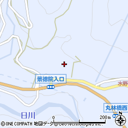 山梨県甲州市大和町初鹿野825周辺の地図