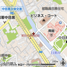 稲垣薬局　新目黒店周辺の地図