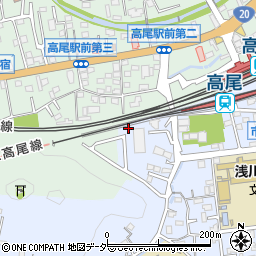 東京都八王子市初沢町1472-1周辺の地図