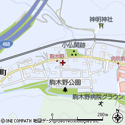 東京都八王子市裏高尾町383周辺の地図