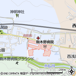 東京都八王子市裏高尾町259周辺の地図