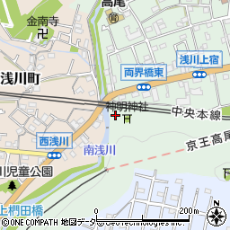 東京都八王子市高尾町1766周辺の地図