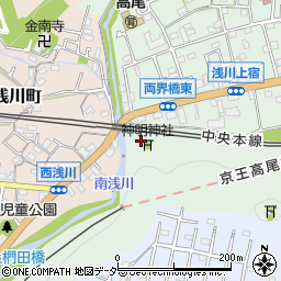 東京都八王子市高尾町1767周辺の地図