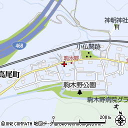 東京都八王子市裏高尾町404周辺の地図