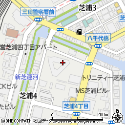 東京都港区芝浦4丁目10-1周辺の地図