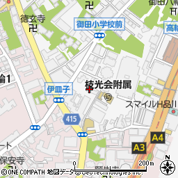ユーネックス三田周辺の地図