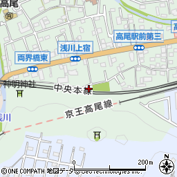 東京都八王子市高尾町1494周辺の地図