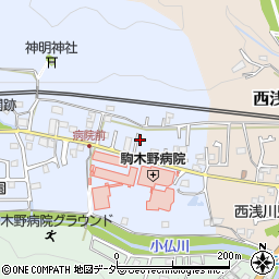 東京都八王子市裏高尾町260周辺の地図