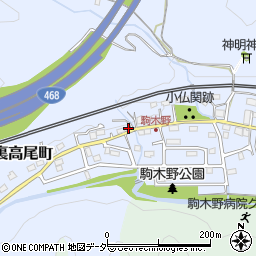 東京都八王子市裏高尾町542周辺の地図