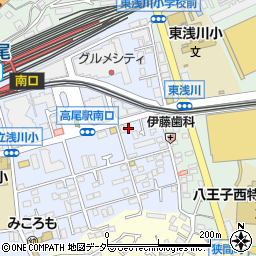 東京都八王子市初沢町1279周辺の地図
