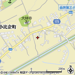 東京都八王子市小比企町1395周辺の地図