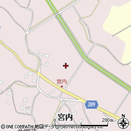 千葉県佐倉市宮内周辺の地図