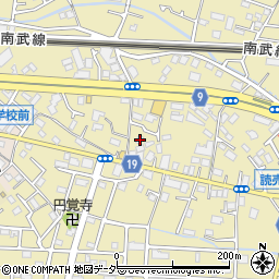 東京都稲城市矢野口824周辺の地図