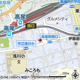 らーめん西海 高尾駅前店周辺の地図