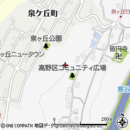 白山神社周辺の地図