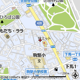 ラコート周辺の地図