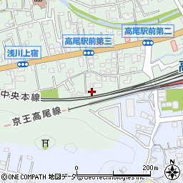 東京都八王子市高尾町1485周辺の地図