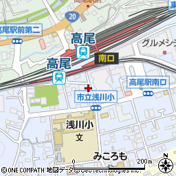 東京都八王子市初沢町1348周辺の地図