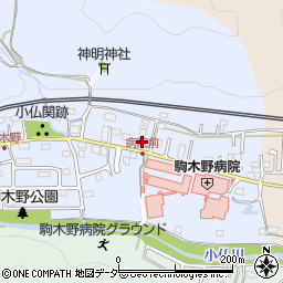 東京都八王子市裏高尾町255周辺の地図