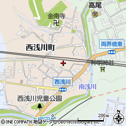 東京都八王子市西浅川町110周辺の地図