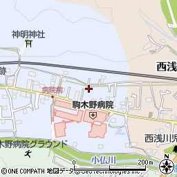 東京都八王子市裏高尾町261周辺の地図