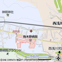 東京都八王子市裏高尾町262-10周辺の地図