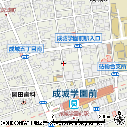 成城壱の蔵周辺の地図