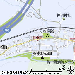 東京都八王子市裏高尾町411周辺の地図