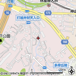 東京都八王子市打越町1101周辺の地図
