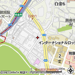 東京都港区白金台5丁目4-10周辺の地図