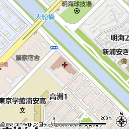 舞浜倶楽部 新浦安フォーラム周辺の地図