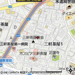 東京都世田谷区三軒茶屋1丁目31周辺の地図