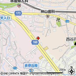 東京都八王子市打越町653周辺の地図