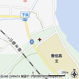 兵庫県美方郡香美町香住区矢田68-1周辺の地図