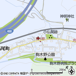 東京都八王子市裏高尾町410周辺の地図