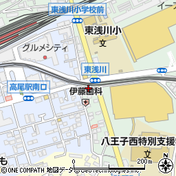 八王子消防署浅川出張所周辺の地図