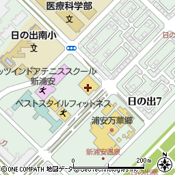 LAUMELIA ラウメリア 新浦安店周辺の地図