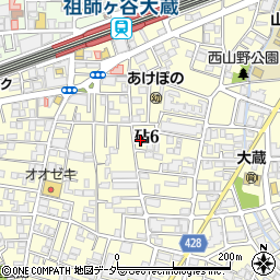 東京都世田谷区砧6丁目22-11周辺の地図