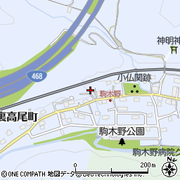 東京都八王子市裏高尾町480周辺の地図