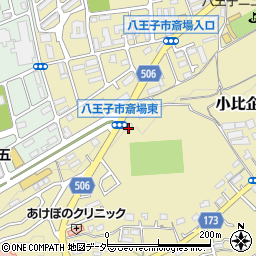 東京都八王子市小比企町1673周辺の地図