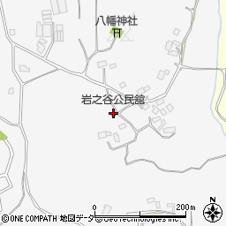岩之谷公民舘周辺の地図
