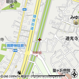 東京都多摩市連光寺2丁目50周辺の地図