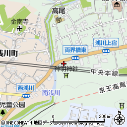 東京都八王子市高尾町1762周辺の地図